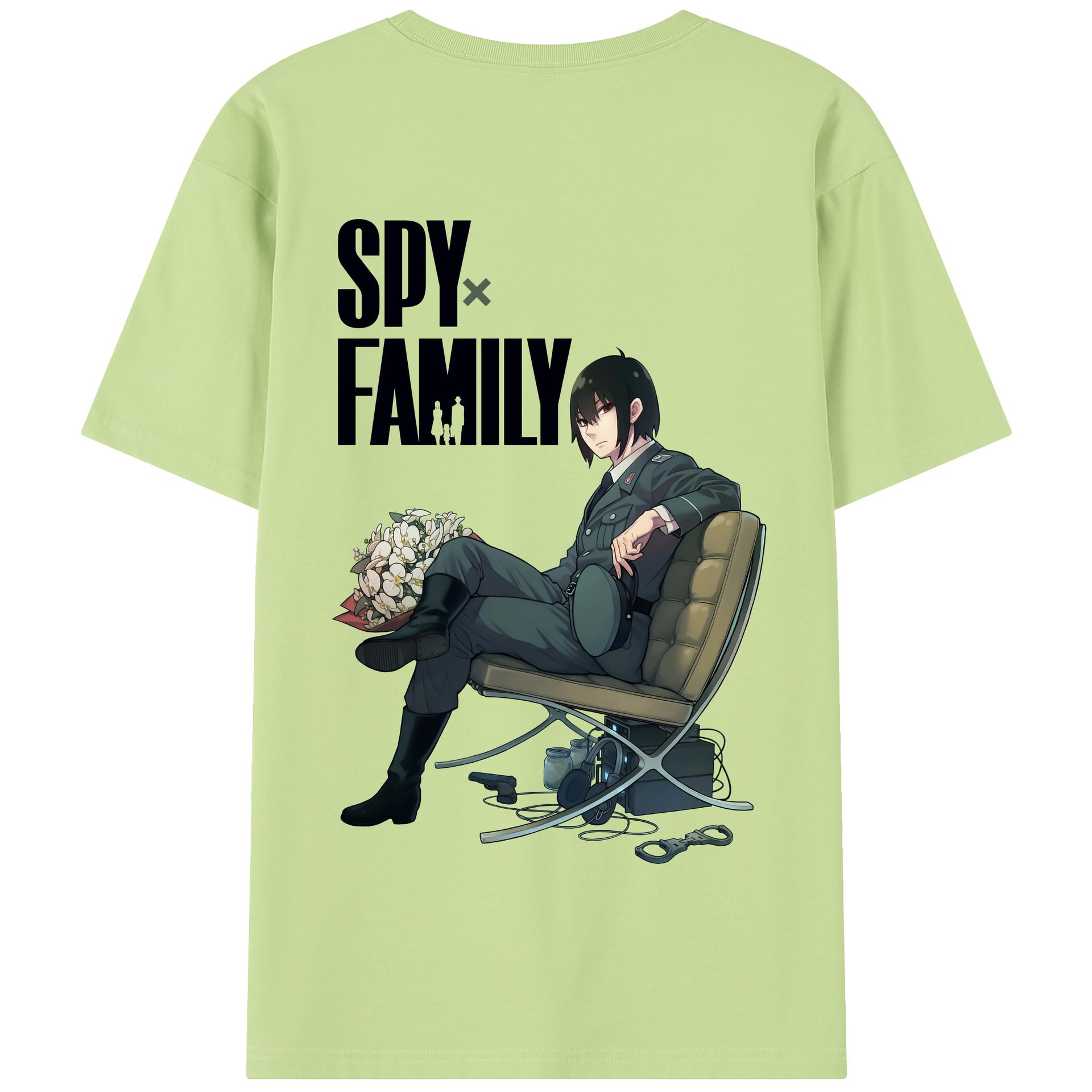 （画像用） SPY×FAMILY间谍家家酒 綿100％半袖Tシャツ（背面プリント）